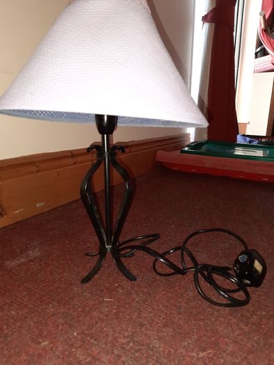 Lilac Lamp - reduced to sell