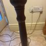 Tall Floor Lamp with Silk Shade Image 6