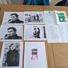 1985 To Live And Die In L.A. Press Kit