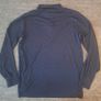 Polo Ralph Lauren Men's M Custom Slim Long Sleeve Polo Shirt Navy Blue Red Pony Image 5