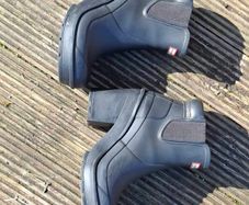 Hunter Original Chelsea block heel boot