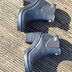 Hunter Original Chelsea block heel boot