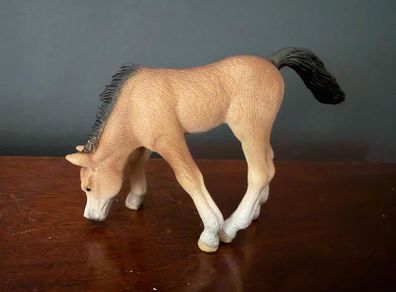 Retired Schleich Grazing Arabian Foal - Model 13652
