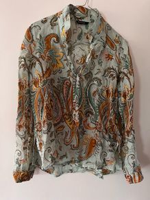 linen blouse Massimo dutti