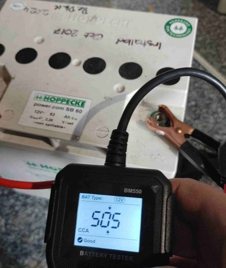 12v 63ah Hoppecke AGM battery