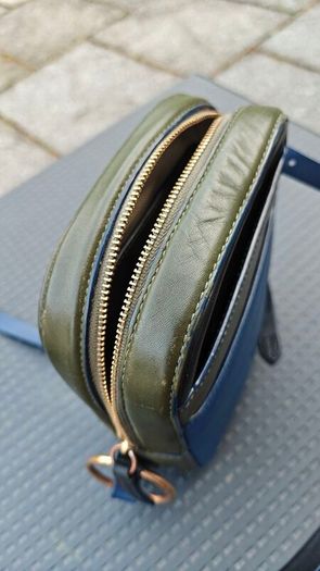 Diane Von Furstenberg Leather mini satchel cross body camera bag bag