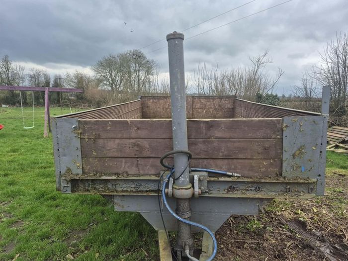 12x6 tractor tipper trailer