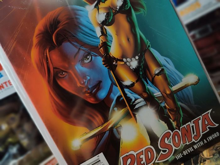 Red Sonja ! Issue #48 ! Mel Rubi Variant Cover ! 2009 ! 9 ! by Dynamite Entertainment !