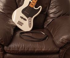 Fender jazz bass and Rumble 15 Amp
