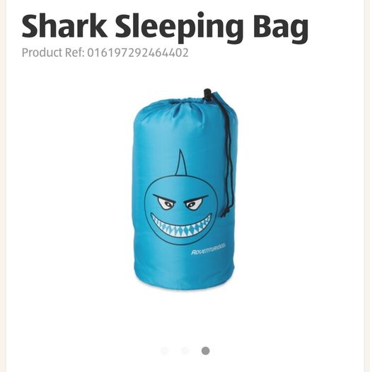 Shark sleeping bag