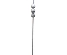 Chrome Floor Lamp 163cm
