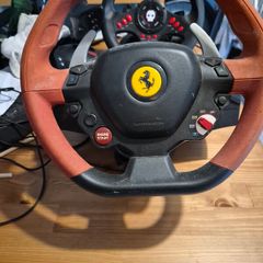 x box steering wheel with pedals