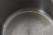 C CROFTON 20 / 16 stainless steel copper plated saucepan featuring internal volume measurement markings. .0.3 L.