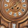 Antique French Wooden wall clock 19th century Image 6