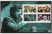 2010 Ireland Legendry Showbands showing picture of The Royal Showband (Stamps of The Miami Showband, The Drifters Showband, The Royal Showband &amp; The Freshman ) Commemorative Stamp Booklet Pane Mint Never Hinged (MNH). Hibernian HP196