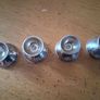 Midcentury Modernist Sterling Quail Egg Cups Image 3