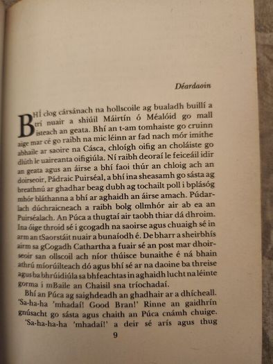 Lig Sinn I Gather. By  Breandan O' Heithir. Signed 1976  Second  Edition In Very Good Condition.