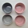Set of 4 Small Ceramic Snack and Dip Bowls Image 2