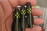 GI Joe Cobra Rattler LONG MISSILE BACK bomb half original 1984 gray ion part