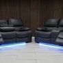 Rita plus electric Recliner Sofa Dark grey Image 4