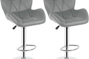2 x bar stools faux leather FREE DELIVERY