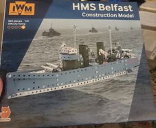 HMS Belfast Construction Model