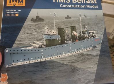 HMS Belfast Construction Model