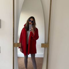 Sandro shearling coat