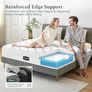 Double Mattress 4FT6 with Comfortable Memory Foam, Pocket Sprungs Hybird Mattress with Motion Isolation, Orthopaedic Mattresses Medium Firm, 10.2 Inch Deep, 135 x 190 x 26 cm Image 6