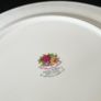 Salad Plate "Old Country Roses" Green Border by Royal Albert Image 2
