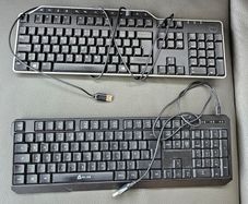 2 x Keyboards Dell and Klim Wireless Used in Good Working Order