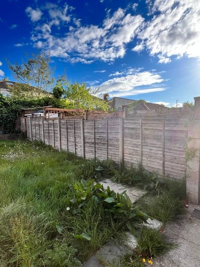 rubble &  old wooden fences