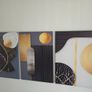 3 canvas framed 46x66cm each size Image 8