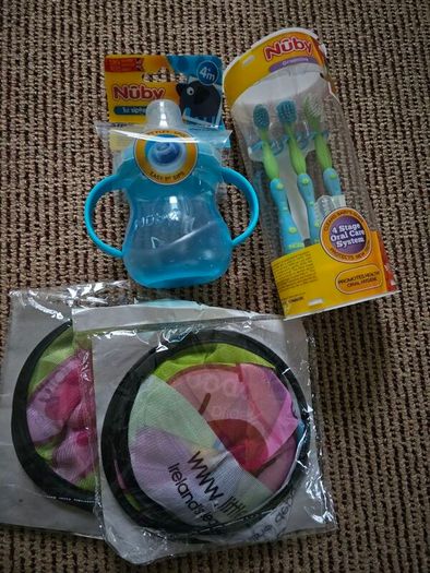 Brand New Nuby Oral Care System and 1st sipeez