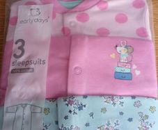 Short & Long sleeve baby girls body suits