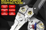 Multifunctional Universal Wire Stripping Pliers Professional Electrician Anti Slip Maintenance Durable Hardware Tool