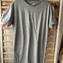 tshirt grey longline Topman tshirt small Image 2
