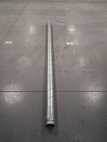 Galvanised duct