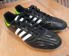 Adidas Adipure 11Questra FG Football Boots. 2011, UK9, Excellent Condition, Worn once. Football, grass pitch, studs, blades.