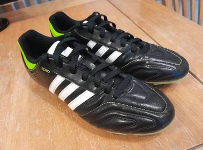 Adidas Adipure 11Questra FG Football Boots. 2011, UK9, Excellent Condition, Worn once. Football, grass pitch, studs, blades.