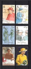 2001 Isle of Man Queen's Golden Jubilee The Daily Life of The Queen An Artist Diary Commemorative Stamps Mint Never Hinged (MNH)