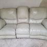 Leather Reclining Suite Image 2