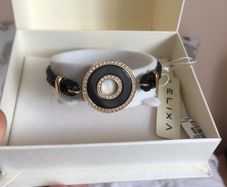 Bracelet zirconia gold plated ELIXA