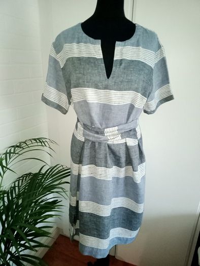 Linen dress Brand new Monsoon size 14 12
