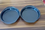 deep round sandwich baking tins