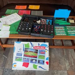 Subbuteo Euro 96 Special Edition boxed set Complete Blue Scoreboard