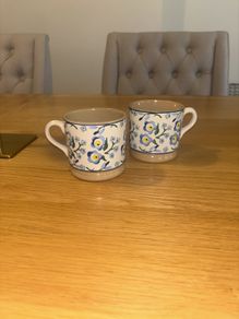 2 Nicholas Mosse Forget Me Not Small Mugs