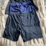 UNDER ARMOUR boys shorts x 3, 2 black, 1 blue Image 4