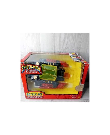 Spiderman 2000 Battle Jet Toy Biz New In Opened Box - Rare Retro Vintage Toy