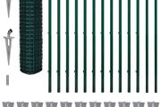 Euro Fence Steel 25x1.5 m Green